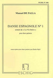 【楽譜】ファリャ：スペイン舞曲No.1（2G）［プジョール編曲］