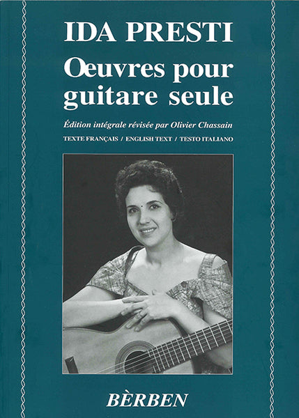 【楽譜】プレスティ：ギターソロ作品集［シャサン監修］