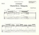 【楽譜】ウォームス：カンタオーラス〜フラメンコギター二重奏のためのチャコン・ブレバ（マラゲーニャ）