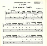 現代ギター | 【楽譜】ウォームス：カンタオーラス〜フラメンコギター