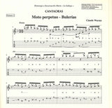 【楽譜】ウォームス：カンタオーラス〜フラメンコギター二重奏のためのモト・ペルペトゥオ（ブレリアス）