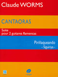 【楽譜】ウォームス：カンタオーラス〜フラメンコギター二重奏のためのピリニャケアンド（シギリージャ）