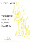 【楽譜】ソレール：3つのフラメンコ小品