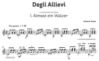 【楽譜】カルレス・M・エローレス：ギターのための8つの練習曲