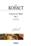 【楽譜】コハウト：協奏曲ヘ長調No.2（G&Pf）［プイエンブルック編］