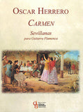 【楽譜】オスカル・エレーロ：カルメン（セビジャーナス）[タブ譜付き]
