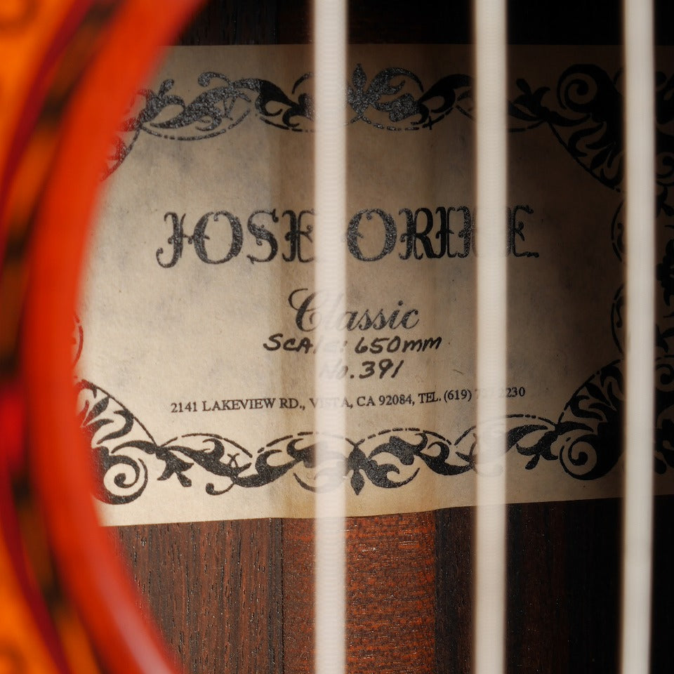 ホセ・オリベ Jose Oribe Classic (杉・ローズウッド 650mm) アメリカ 【中古】 クラシックギター