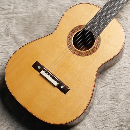 尾野薫 Caoru Ono 2019年 No.233 ハウザーモデル (松・マダガスカル・ローズウッド 645mm) 【中古】 クラシックギター