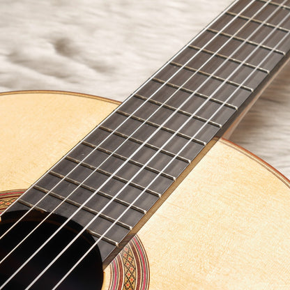 尾野薫 Caoru Ono 2019年 No.233 ハウザーモデル (松・マダガスカル・ローズウッド 645mm) 【中古】 クラシックギター