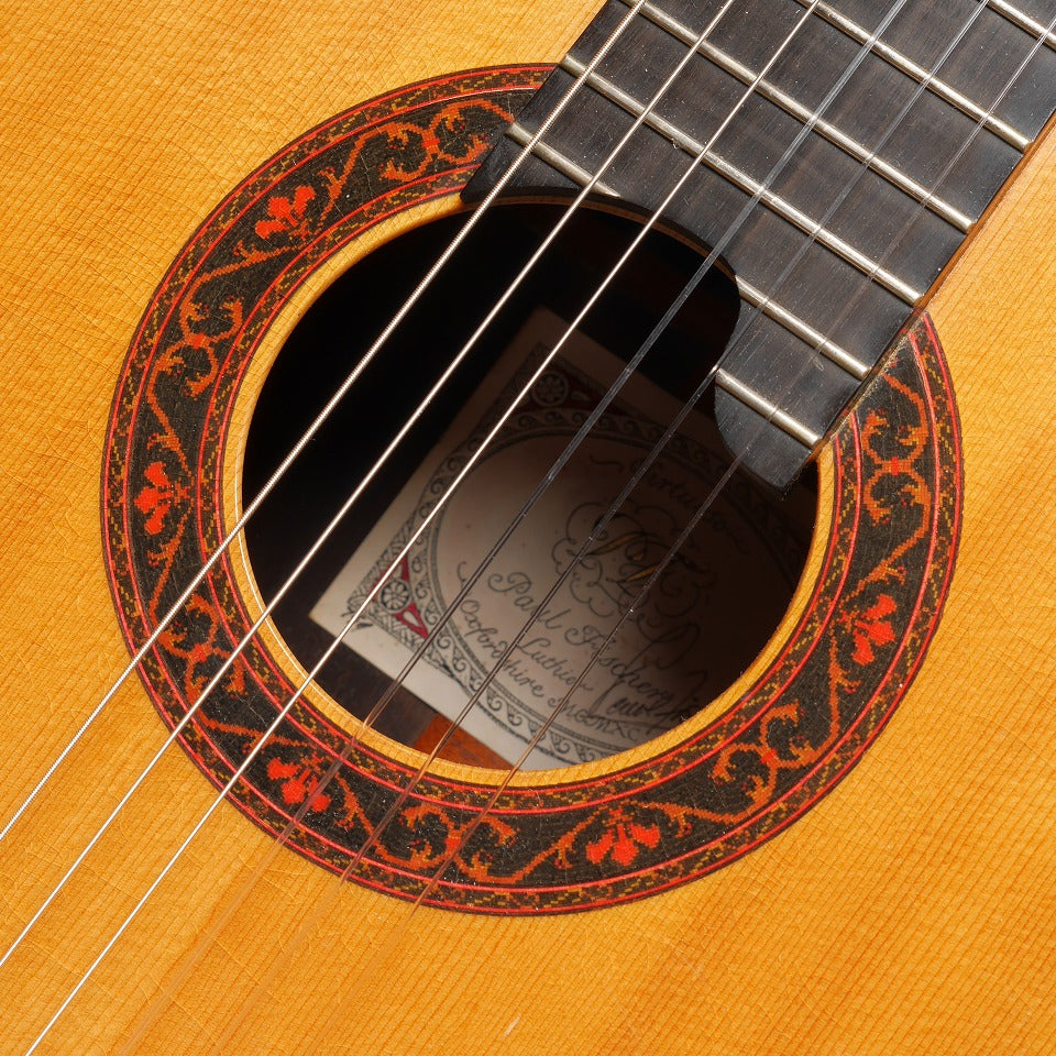 ポール・フィッシャー Paul Fischer 1990年 Virtuoso (松・中南米ローズウッド 650mm) イギリス 【中古】 クラシックギター