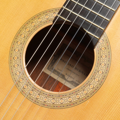 パウリーノ・ベルナベ Paulino Bernabe 1992年 (松・ローズウッド 650mm) スペイン 【中古】 クラシックギター