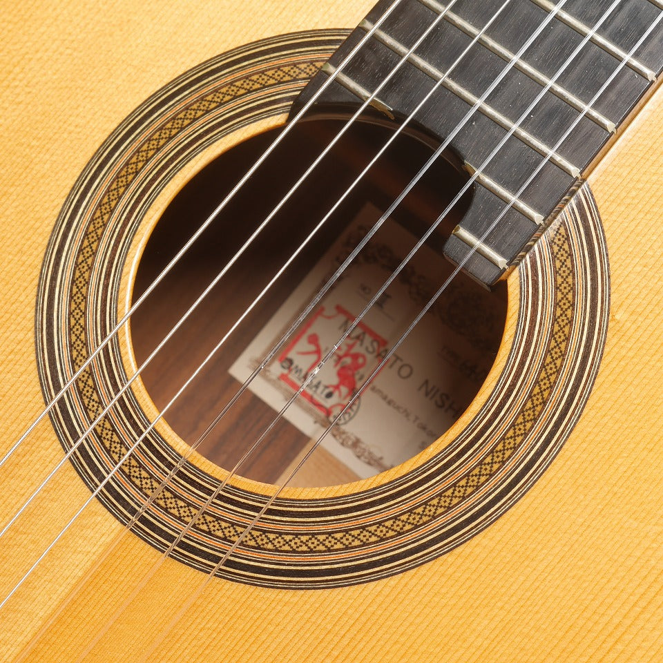 西野雅人 Masato Nishino 2006年 No.2 (松・ローズウッド 640mm) 【中古】 クラシックギター