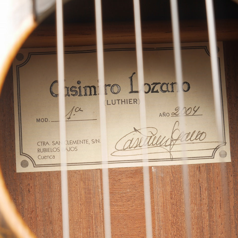 カシミロ・ロサノ Casimiro Lozano 2004年 1a (松・ローズウッド 650mm) スペイン 【中古】 クラシックギター