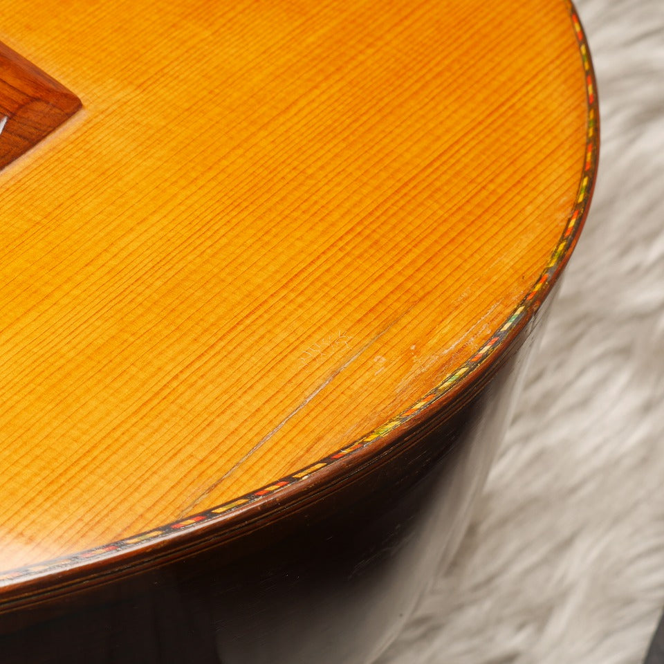 ポール・フィッシャー Paul Fischer 2000年 Conservatoire (松・中南米ローズウッド 650mm) イギリス 【中古】 クラシックギター