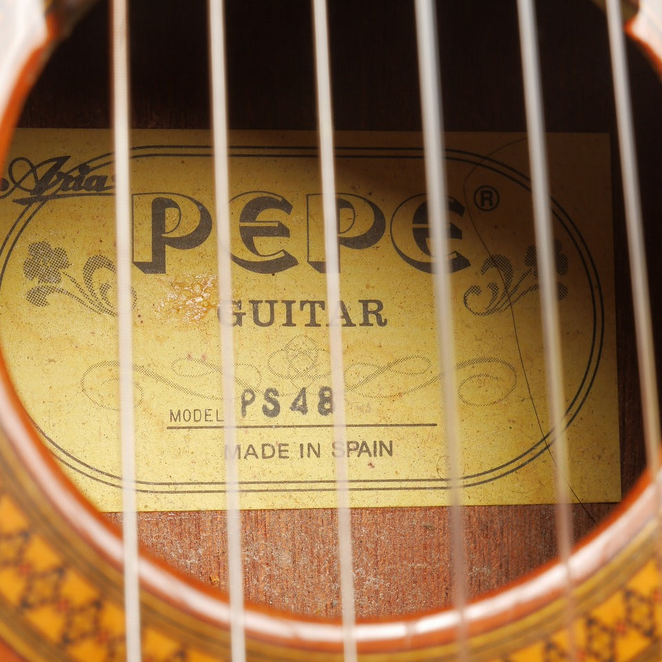 ペペ PEPE  PS-48 (杉・サペリ 480mm) スペイン 【中古】 クラシックギター