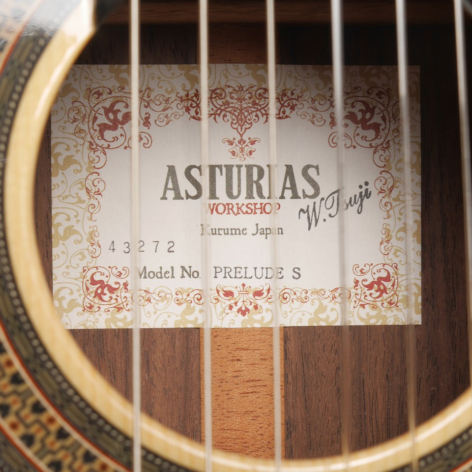 アストリアス Asturias プレリュードS (松・ローズウッド 650mm) ※ケース付属 【新品】 クラシックギター