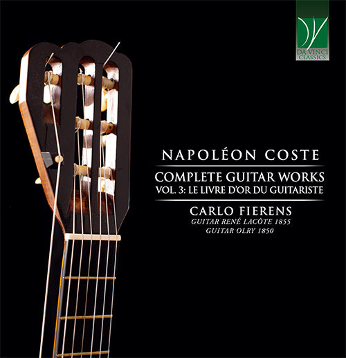 【CD】カルロ・フィーレンス〈コスト：ギター作品全集 Vol.3 〜ギタリストのための黄金の本〉
