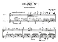 【楽譜】クレンジャンス：3つのロマンスOp.100（2G）