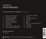 【CD】ステファーノ・マイオラーナ（テオルボ）〈カプスペルガー：インタヴォラトゥーラ〜テオルボのための作品集〉
