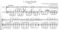 【楽譜】シューベルト＝ベーム：6つの歌曲／佐々木 忠・編