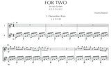 【楽譜】梶谷 修：FOR TWO〜ふたりのために〜