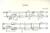 【楽譜】沢田穣治：木管楽器とギターのためのNANA