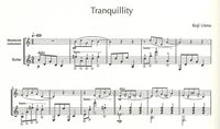 【楽譜】上野耕路：木管楽器とギターのためのTranquility（トランキュリティ）