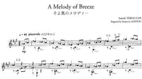 【楽譜】ギター小曲集 そよ風のメロディー（CD付）／作曲：寺内園生、演奏・運指：松尾俊介