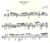 【楽譜】バッハ：無伴奏ヴァイオリンのためのソナタとパルティータ／山下和仁・編