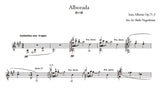 【楽譜】アルベニス：ギターソロのための旅の想い出 Op.71より／永島志基・編