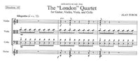【楽譜】トロック：「ロンドン」四重奏曲（G&Vn&Vla&Vc）単一楽章。スコア＆パート譜