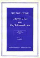 【楽譜】B.ヘンツェ：ギター演奏法Vol.14〜三重奏曲集（3G）