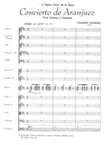 【楽譜】ロドリーゴ：アランフェス協奏曲（ミニチュア・スコア）EJR版
