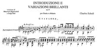 【楽譜】ショール：序奏と華麗な変奏曲Op.9（G&Fl）19世紀の作品