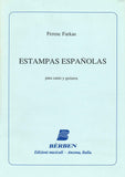 【楽譜】ファルカシュ：スペインの印象（歌とギター）