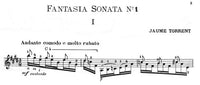 【楽譜】トレント：幻想ソナタ第1番ホ長調Op.20