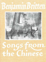 【楽譜】ブリテン：中国の歌Op.58（歌とギター）［ブリーム運指］歌詞は英語