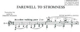 【楽譜】P.マクスウェル・デイヴィス：ストロムネスよ、さらば！［T.ウォーカー編曲］