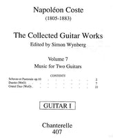 【楽譜】コスト：ギター作品集第7巻：二重奏曲集（2G）［ワインバーグ編］
