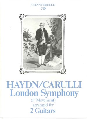 【楽譜】ハイドン〜カルッリ編曲：ロンドン交響曲第１楽章（2G）［ワインバーグ校訂］