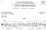 【楽譜】クレンジャンス：ミテランの主題による７つの変容Op.104