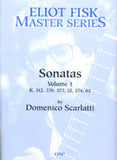 【楽譜】スカルラッティ：ソナタ集Vol.1［フィスク編曲］（K.512，376，377，32，274，62）