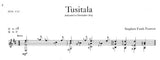 【楽譜】ファンク・ピアソン：トゥシタラ