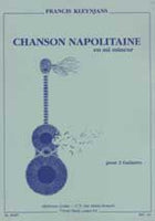 【楽譜】クレンジャンス：ナポリの歌ホ短調Op.113（2G）