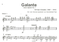 【楽譜】グラナドス：スペイン舞曲第1番（2G）［ファイ編曲］
