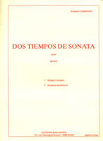 【楽譜】コルデーロ,E：ソナタの2つの楽章（はるかなアダージョ，暝想的アンダンテ）