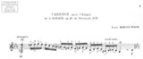 【楽譜】ブローウェル：カデンツァ（ソルのソナタOp.25）第1楽章用の長いカデンツァ