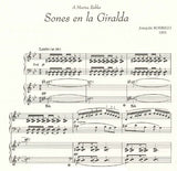 【楽譜】ロドリーゴ：ヒラルダの響き（セビーリャ風幻想曲）ピアノ伴奏版［P.ロメロ編］