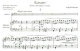【楽譜】ボッケリーニ：協奏曲ホ長調（G&Pf）［カサド編曲セゴビア運指］