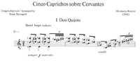 【楽譜】ロイター：セルバンテスによる5つの奇想曲［トゥルナゴール運指］
